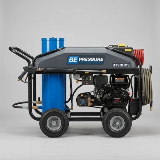 BE Pressure B390HDS Commercial Hot Water Pressure Washer view 3