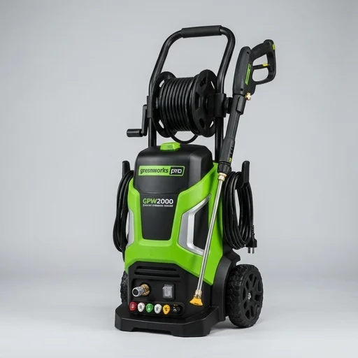 Greenworks Pro GPW2000 Electric Pressure Washer view 2