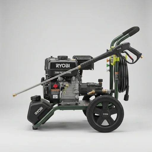 Ryobi RY142300 Gas Pressure Washer view 3