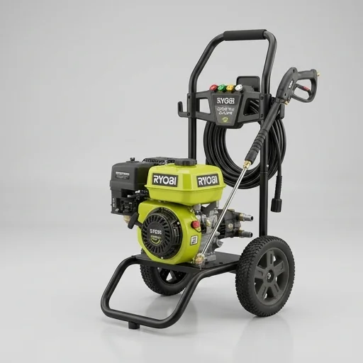 Ryobi RY803001 Gas Pressure Washer view 2