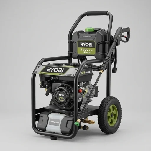 Ryobi RY142322VNM Gas Pressure Washer view 2