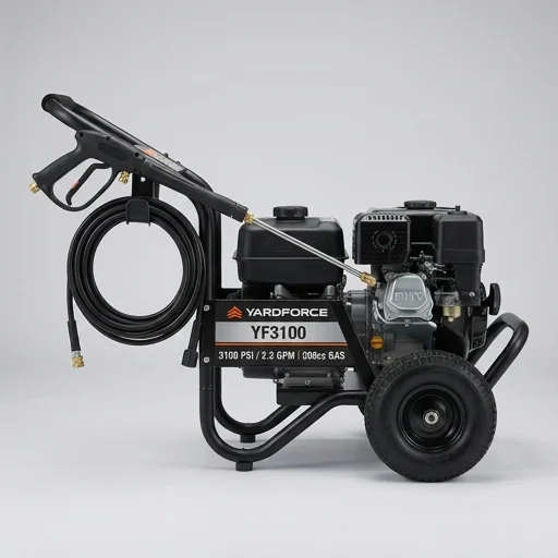 Yardforce YF3100 Gas Pressure Washer view 3